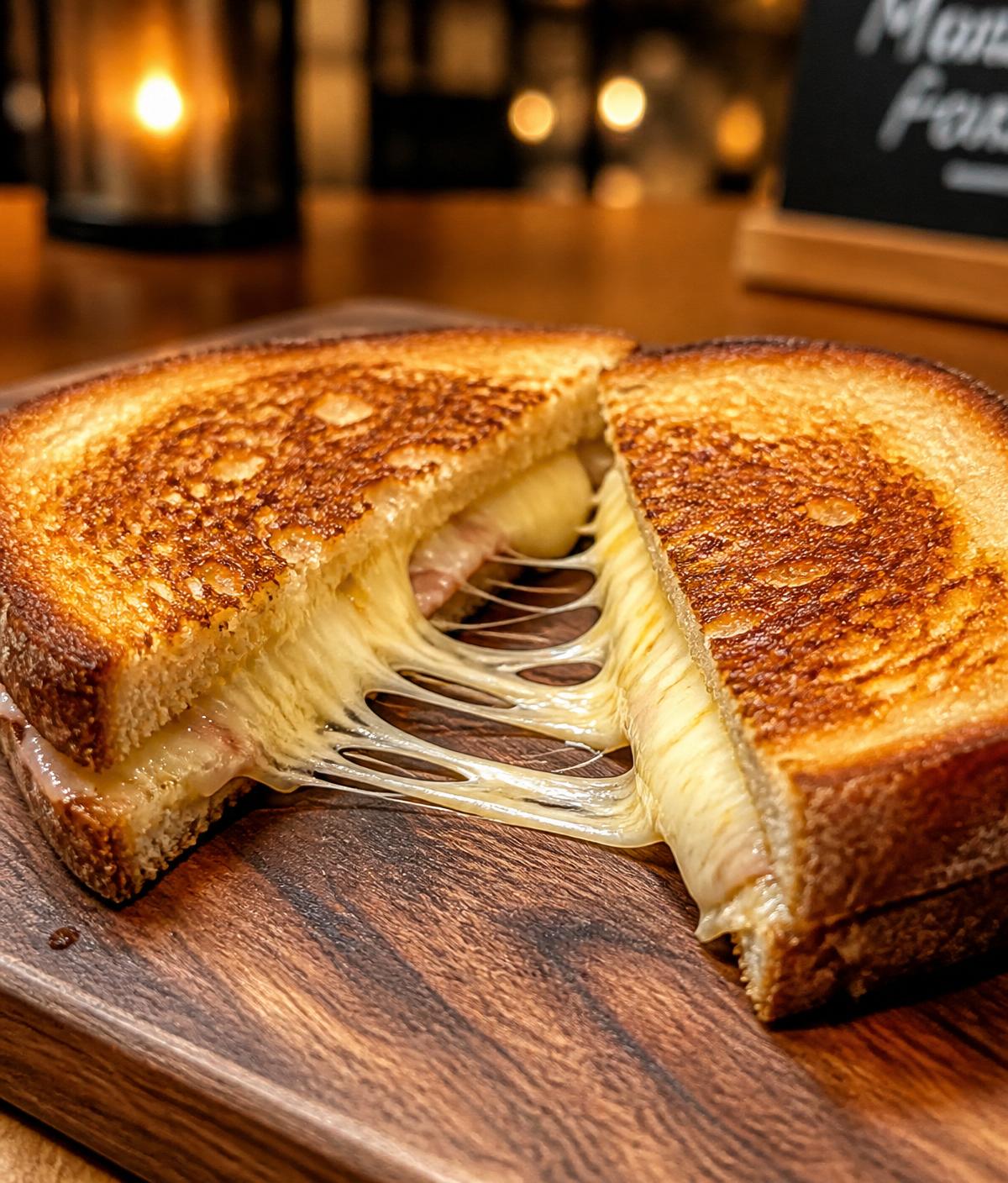 Frisch gegrillter Toast